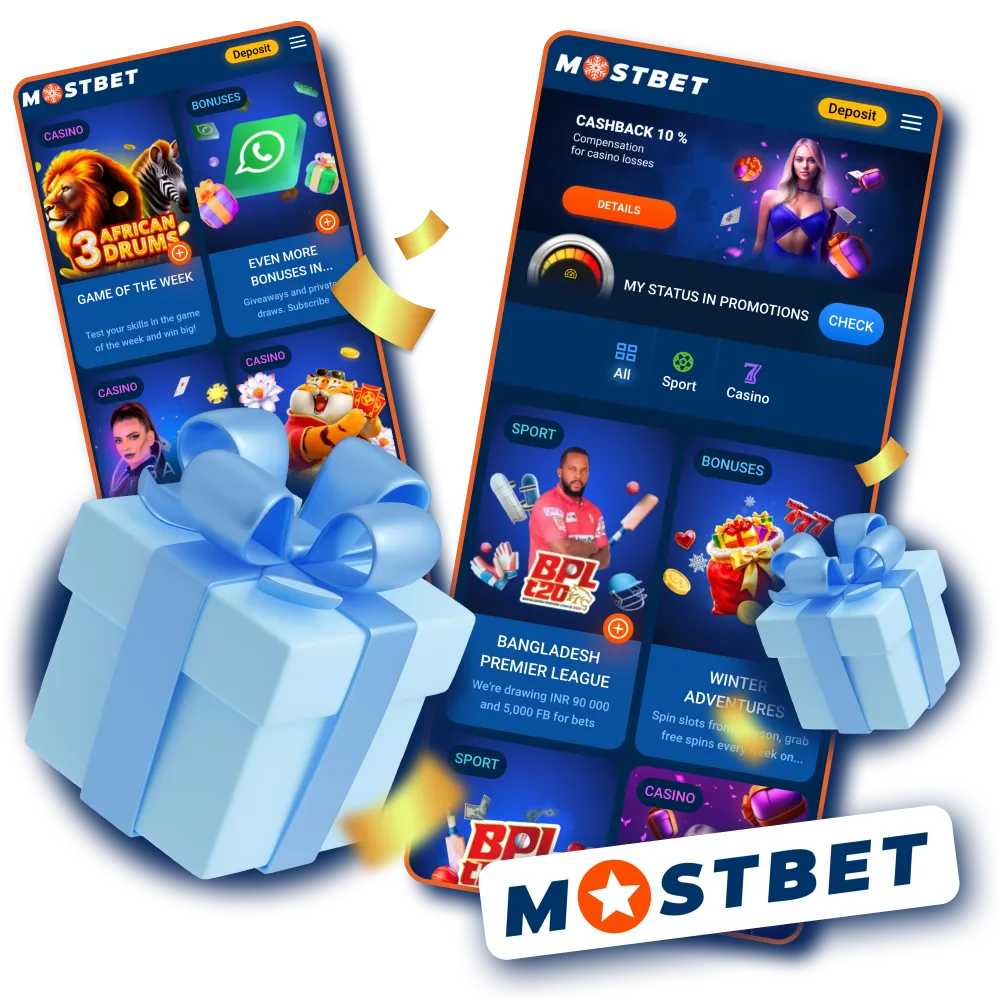 Mostbet offer code for mobile users in India.