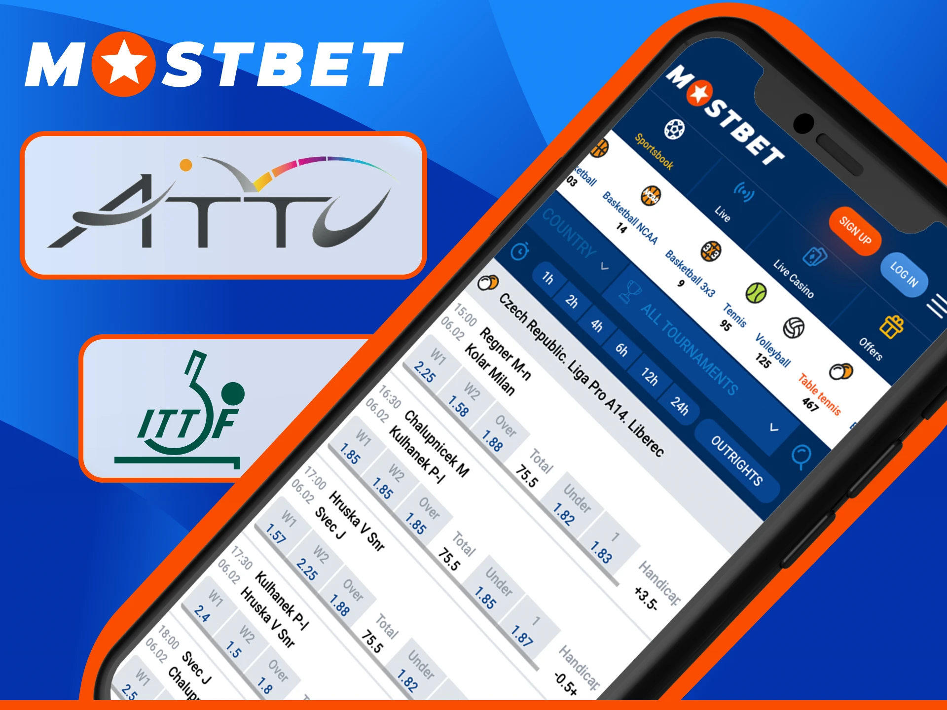 Try Table Tennis Sports betting at Mostbet for fast paced action.